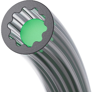 CREALITY STAR-SHAPED LOW-RESISTANCE PTFE TUBE 1M - FOR ALL FDM PRINTERS