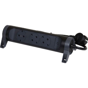 LEGRAND ΠΟΛΥΠΡΙΖΟ 3S 1.5M BLACK/GREY ROT