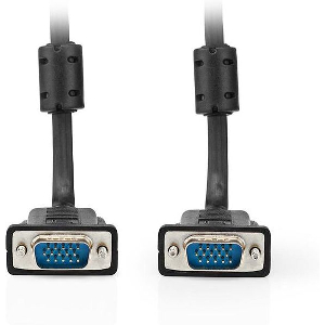 NEDIS CCGL59000BK100 VGA CABLE VGA MALE - VGA MALE 10.0M BLACKC