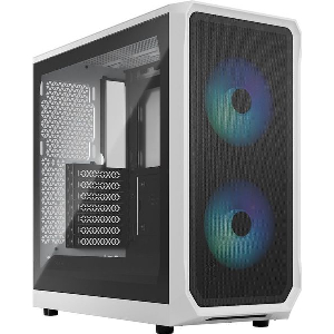 FRACTAL DESIGN FOCUS 2 MIDI TOWER RGB WHITE