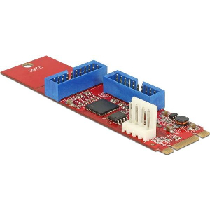 DELOCK ΚΑΡΤΑ PCIE ΣΕ ΘΥΡΑ USB 3.0 (62843)