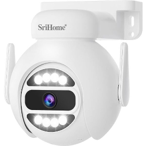 SRIHOME 5G DUAL BAND WIFI WATERPROOF DOME CAMERA 4MP HD SH047