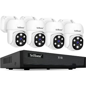 SRIHOME 5MN 4CH COAXIAL MONITORING XVR KIT NVS008-4*AHD030