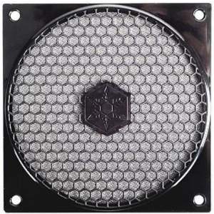 SILVERSTONE FF121B 120MM FAN GRILLE AND FILTER KIT BLACK