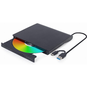 GEMBIRD EXTERNAL USB DVD DRIVE BLACK DVD-USB-031