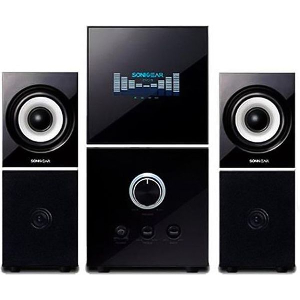 SONIC GEAR EVO5 PRO BLUETOOTH MULTIMEDIA AUDIO SPEAKERS 2.1 BLACK EVO5PROBTMI