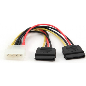 CABLEXPERT CC-SATA-PSY-0.3M 2X SERIAL ATA POWER CABLE 30CM