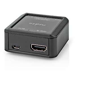 NEDIS ACON3415AT DIGITAL AUDIO CONVERTER 1-WAY INPUT: HDMI -OUTPUT: 2X (2X RCA) / 3.5MM ANTRACITE