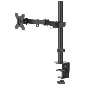 HAMA 118490 MONITOR HOLDER HEIGHT-ADJUSTABLE SWIVEL/TILT PULL-OUT 13 - 32