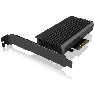 RAIDSONIC ICY BOX IB-PCI214M2-HSL PCIE CARD WITH M.2 M-KEY SOCKET FOR ONE M.2 NVME SSD