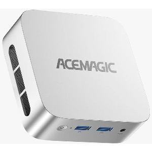 ACEMAGIC MINI PC INTEL N95 12GB DDR5 SSD 256GB WIN11 PRO SILVER