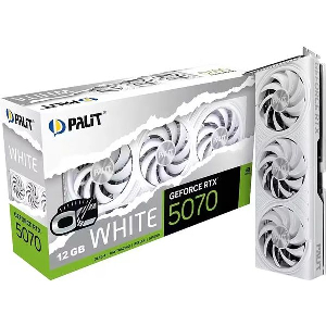 VGA PALIT NVIDIA GEFORCE RTX 5070 WHITE OC NVIDIA 12GB GDDR7 RETAIL