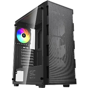 CASE SUPERCASE PS195-10-M ATX GAMING CASE