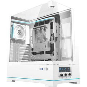 DARKFLASH COMPUTER CASE DY450 PRO WHITE WITH FAN