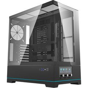 DARKFLASH COMPUTER CASE DY451 BLACK WITHOUT FANS