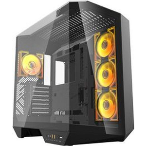 DARKFLASH COMPUTER CASE DY470 4 FANS (BLACK)