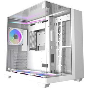 DARKFLASH COMPUTER CASE TH285 4 FANS WHITE