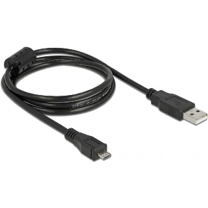 DELOCK USB 2.0 CABLE USB-A MALE - MICRO USB-B MALE 1M (82299)