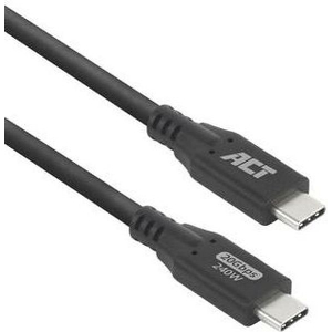 ACT AC7420 CABLE USB-C - USB-C 0.5 M / USB4 20GBPS 240W