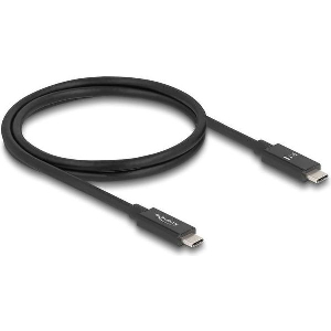 DELOCK USB 80 GBPS CABLE USB TYPE-C MALE TO MALE 16K 60 HZ PD 3.1 240 W 1M