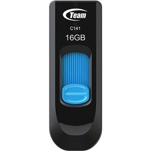 TEAMGROUP TC1418GR01 C141 16GB USB 2.0 FLASH DRIVE BLUE