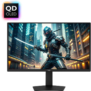 ΟΘΟΝΗ ARMAGGEDDON 27' QD-OLED FLAT MONITOR PIXXEL+ 280HZ SRGB G-SYNC BLACK PXP-27UXO-B