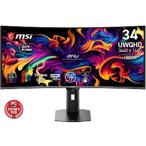 ΟΘΟΝΗ MSI GAMING MPG 341CQPX QD-OLED CURVED UWQHD 34