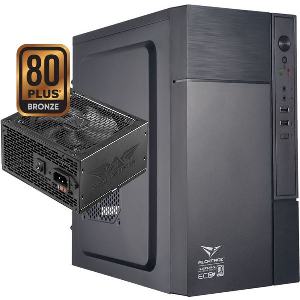 ALCATROZ PC CASE WITH PSU AZZURA MILLENIA ECO M900 BLACK AME-M900-B