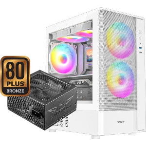 ARMAGGEDDON GAMING PC CASE AQUARON NEMO 3 WHITE NEMO3W