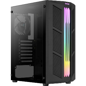 CASE AEROCOOL PRIME V1 WINDOW MIDI TOWER RGB BLACK