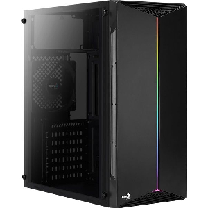 CASE AEROCOOL SPLIT WINDOW MIDI TOWER BLACK