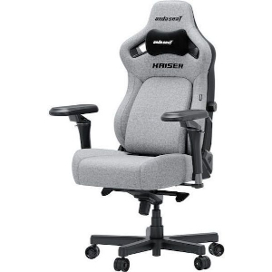 ANDA SEAT GAMING CHAIR KAISER-4 V2 XL GREY FABRIC WITH 6D ARMREST