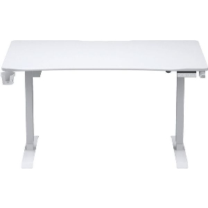 GAMING DESK ANDA SEAT DESK XTREME 1.4M, ADJUSTABLE HEIGHT WHITE