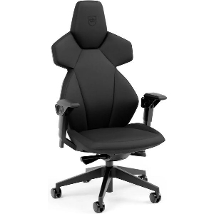 NOBLECHAIRS DAWN HIGH-TECH FAUX LEATHER GAMING CHAIR - BLACK EDITION