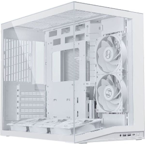 LIAN LI O11D MINI V2 FLOW WHITE - ATX PC GAMING CASE - 5X FANS - IMPROVED AIRFLOW - GPU SUPPORT