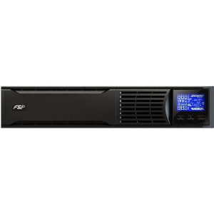 UPS FSP CHAMP RACK 1000VA/900W ONLINE TRUE DOUBLE-CONVERSION RS-232/USB LCD 3X SCHUKO