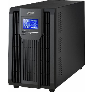 UPS FSP CHAMP TOWER 2000VA/1800W ONLINE TRUE DOUBLE-CONVERSION RS-232/USB LCD 4X IEC
