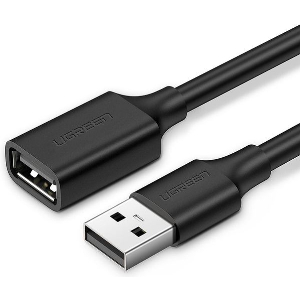 UGREEN USB 2.0 USB EXTENSION CABLE US103 3M BLACK