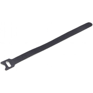CABLEXPERT VELCRO CABLE TIES 210MM 100PCS/BAG BLACK VT-210X12