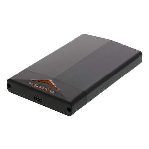 DELTACO GAM-091 GAMING ΘΗΚΗ ΣΚΛΗΡΟΥ ΔΙΣΚΟΥ 2.5 SATA HDD/SSD USB-C 3.1 GEN 2 10 GBIT/S ΜΑΥΡΗ
