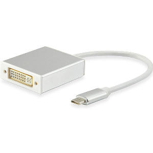 EQUIP 133453 USB TYPE-C TO DVI-I DUAL LINK ADAPTER