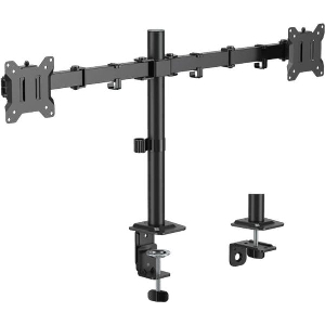 SBOX DESKTOP MOUNT 2XMONITORS 17'-32' MAX VESA 100X100 LCD-352/2-3