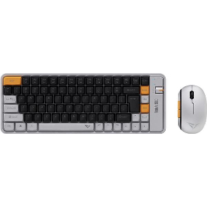 ALCATROZ BT5.3/2.4G RECHARGEABLE KEYBOARD & MOUSE TETRIZ AIR 300C AUTUMN BL TETRIZ-AIR300C-AB