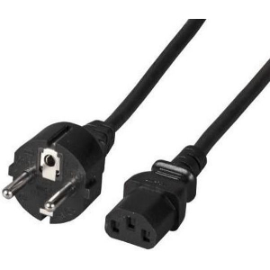 FSP GROUP 4PB0000500 POWER SUPPLY CABLE 3-PIN BLACK