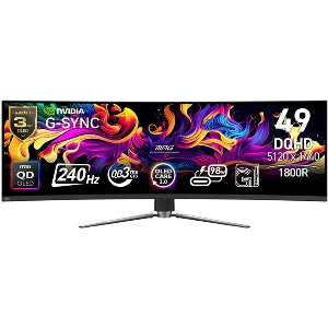 ΟΘΟΝΗ MSI GAMING MPG 491CQPX QD-OLED CURVED QD-OLED UWQHD 49