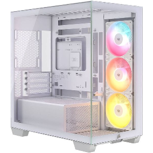 CASE CORSAIR 2800X ARGB TEMPERED GLASS MIDI-TOWER MICRO-ATX WHITE