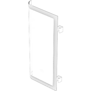 CORSAIR CASE FRONT PANEL 5400 AIR (TEMPERED GLASS, WHITE)
