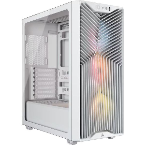 CASE CORSAIR 3200D RS ARGB MID-TOWER TEMPERED GLASS WHITE