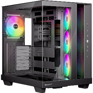 CASE BE QUIET! LIGHT BASE 500 LX TEMPERED GLASS BLACK