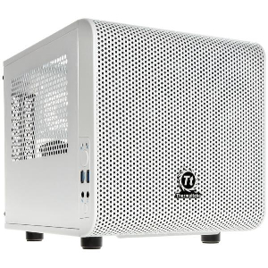 CASE THERMALTAKE CORE V1 SNOW EDITION MINI ITX CHASSIS